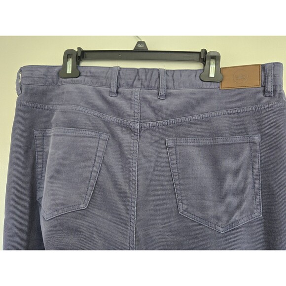 Peter Millar Pants Mens 36x32 Blue Haze Superior Soft Corduroy Five-Pocket Golf - Picture 5 of 11